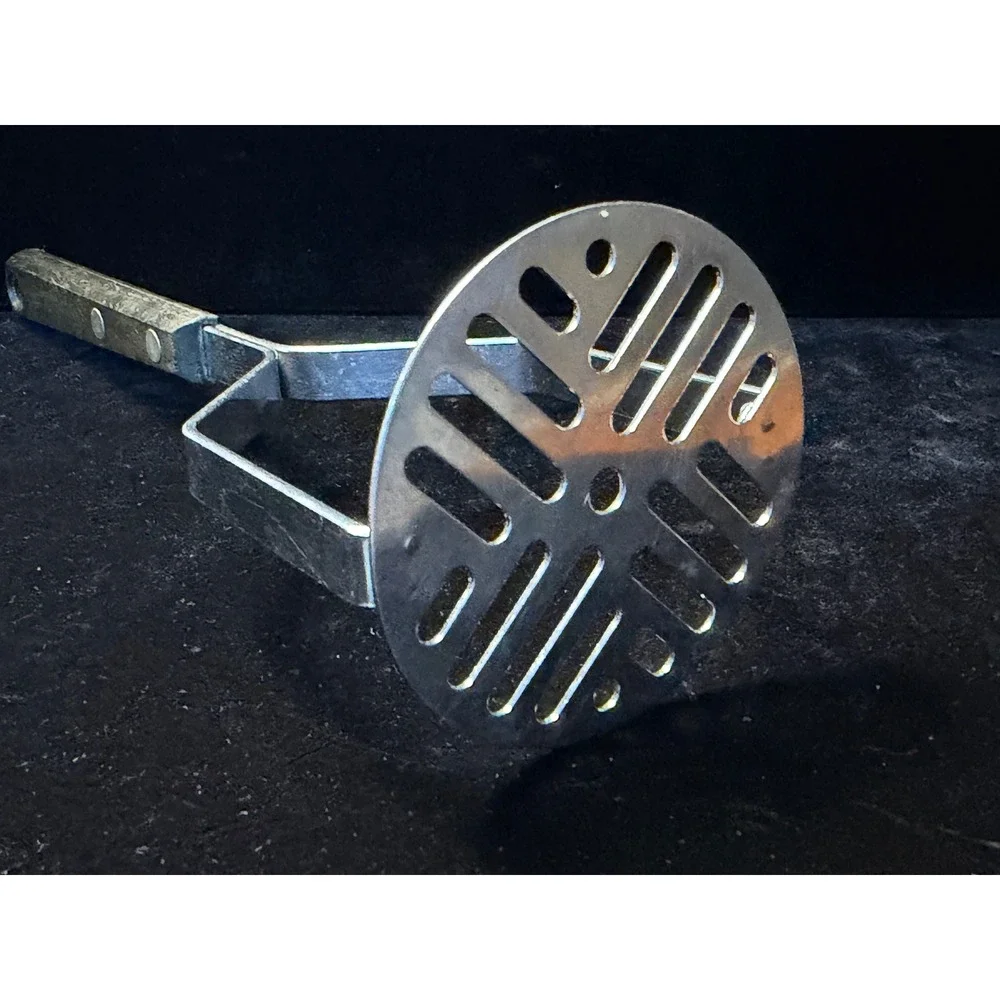 Vintage Ekco Forge Stainless Steel Spatula and Potato Masher Set, Made in USA